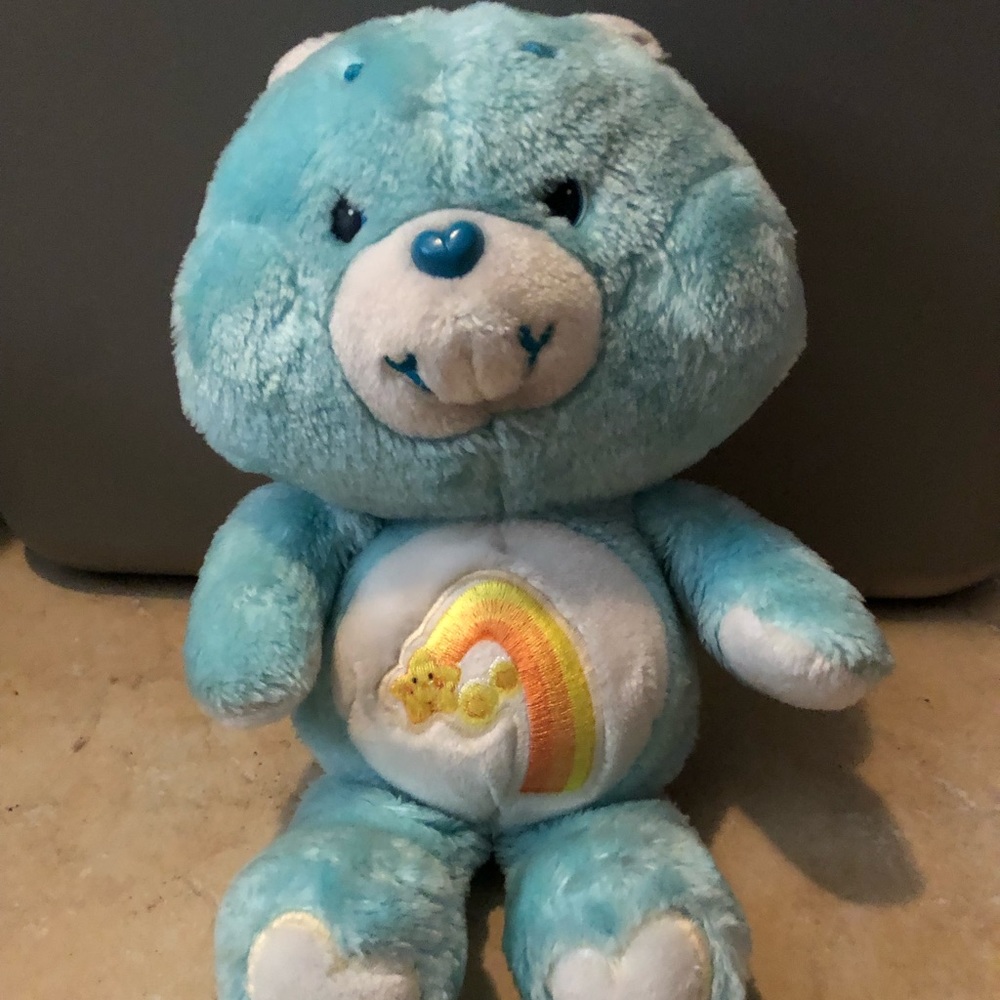 Vintage 1983 Kenner Wish Care Bear Plush